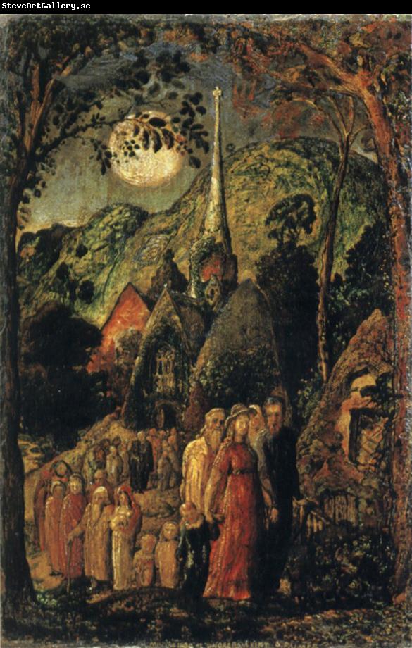 Samuel Palmer Coming frome Evening